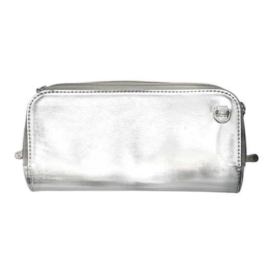 Hestia crossbody in silver 